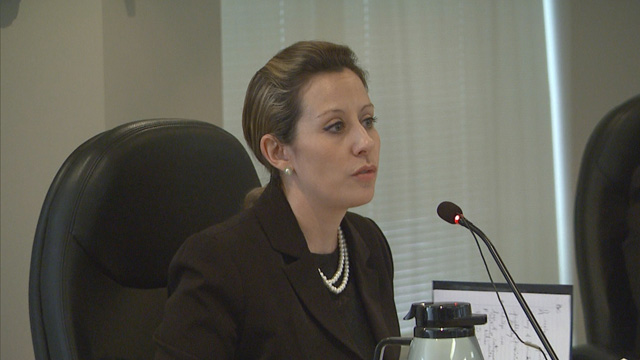 Tribunal Chair Sophie Marchildon --- PHOTO-APTN