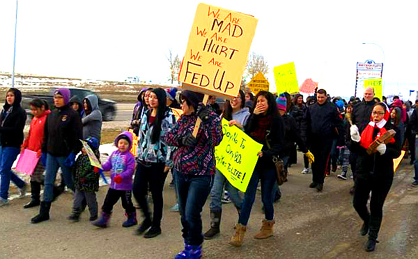 blood-tribe-anti-drugs-portest