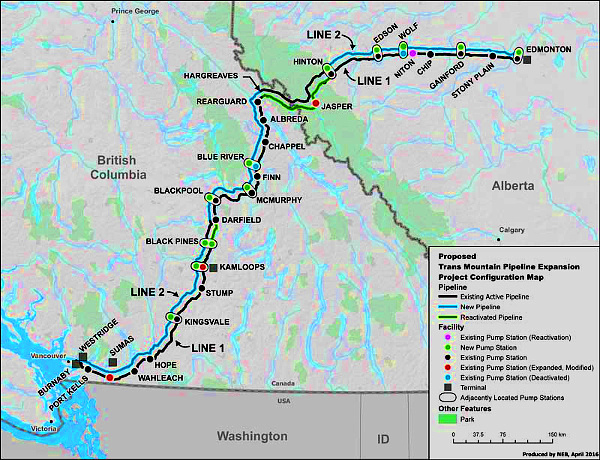 TransMountainPipelineMap