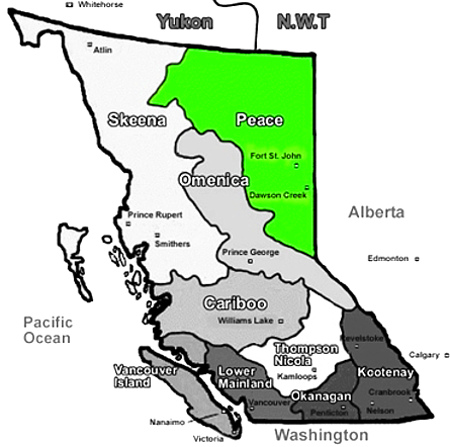 B.C. regions