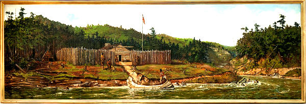 ‘Perrault’s Trading Fort’ by Cal Peters